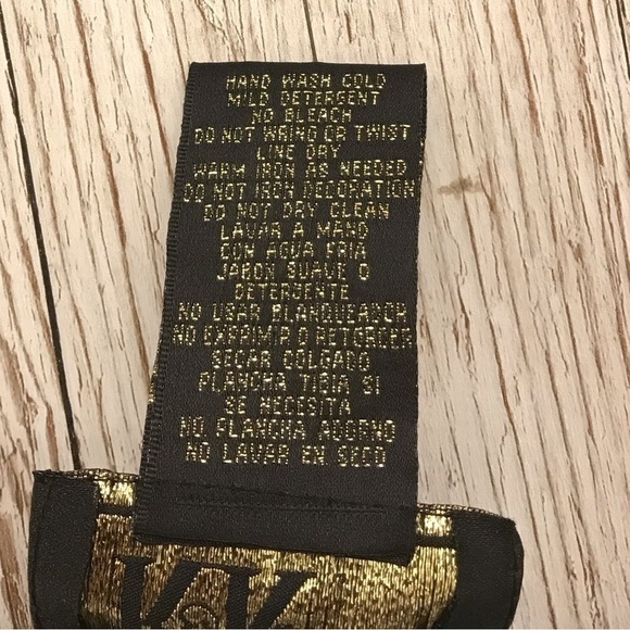 VTG R&K Evening Fringe Skirt with Velvet, Embroidery Beading Detail size 12 - Picture 13 of 14